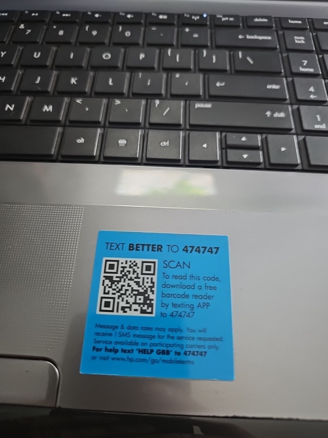 HP Pavilion G7 15.3 Screen 4gb MEMORY 256ssd Q