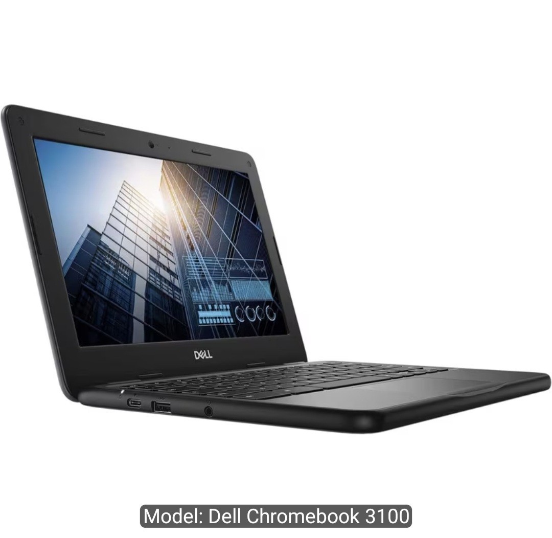 Dell Chromebook 3100 11.6″ Black Intel Celeron Chrome OS Laptop w/ Webcam