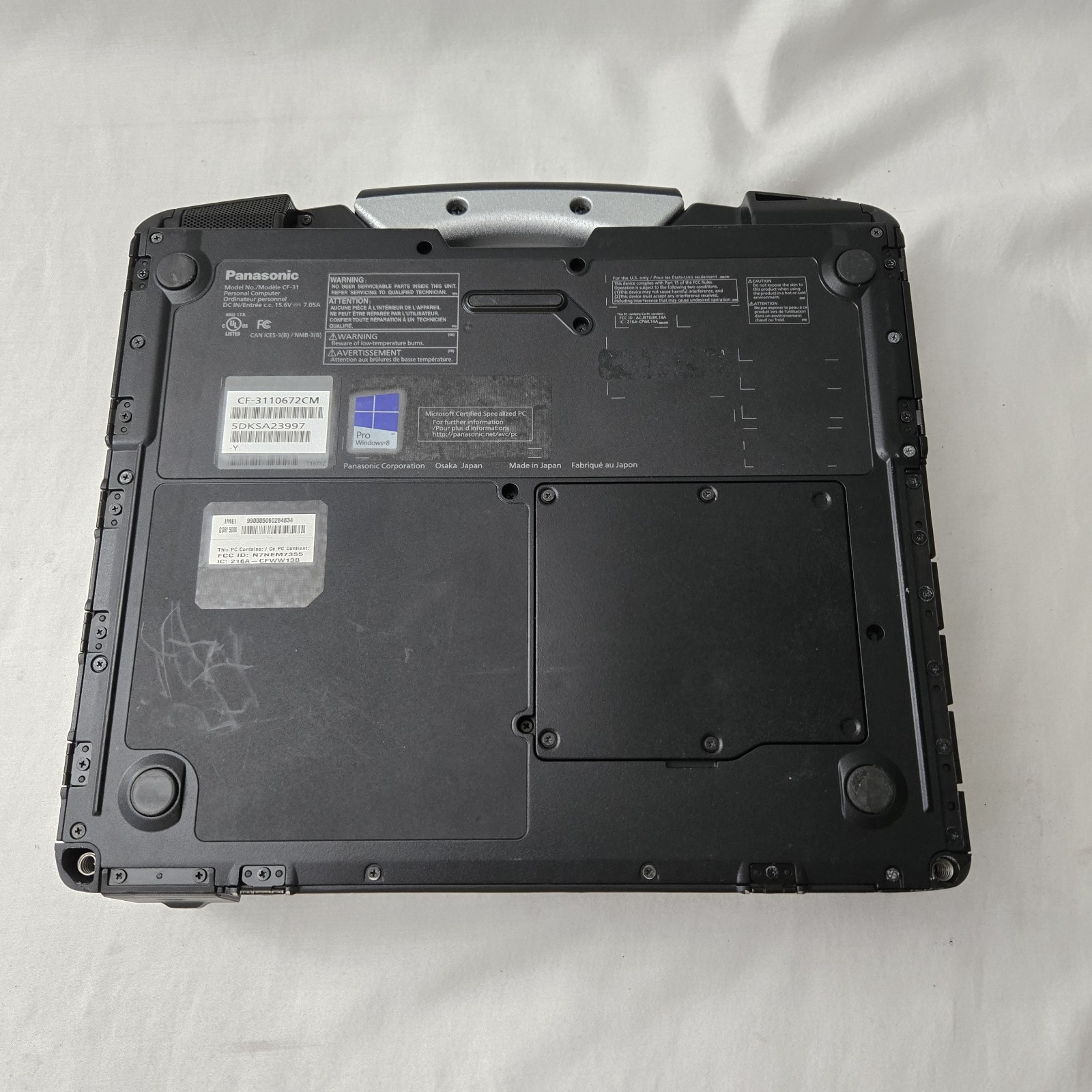 Panasonic Toughbook CF-31 MK5 i5-5300U 2.30GHz 256GB SSD 8GB Ram W11 — Grade B