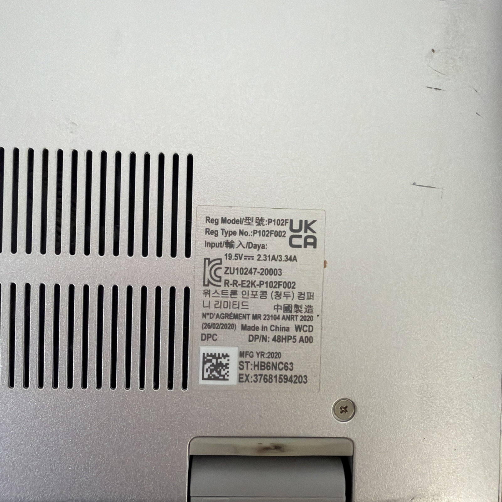 Dell Inspiron 15 5502 15.6″ Core i5-1135G7 1.8GHz 12GB RAM 512GB SSD