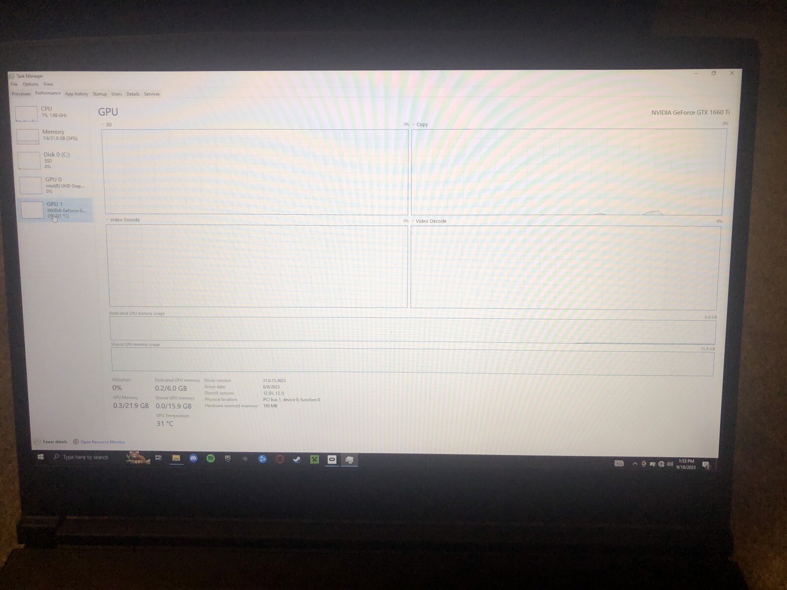 UPGRADED MSI GF65 Thin 9SD-837 Gaming Laptop i7-9750H 32GB 512gbB SSD GTX 1660Ti