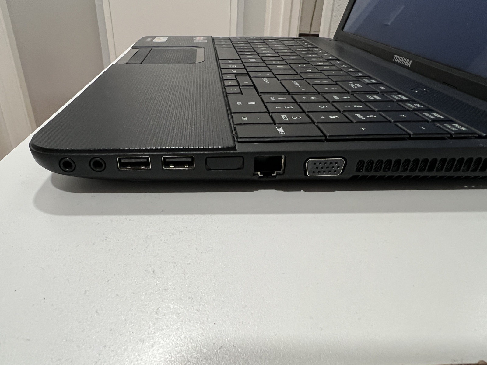 Toshiba Satellite C855D Laptop.8GB RAM 128GB SSD 1.3Ghz AMD E-300 Linux Lubuntu