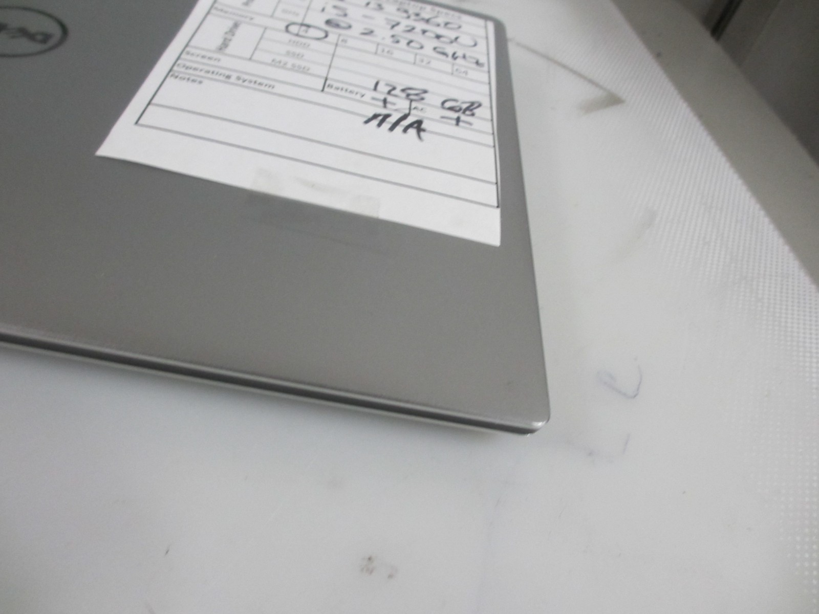 Dell XPS 13 9360 I5-7200U 2.50GHZ 4GB 128GB m2SSD LAPTOP NOOS + AC