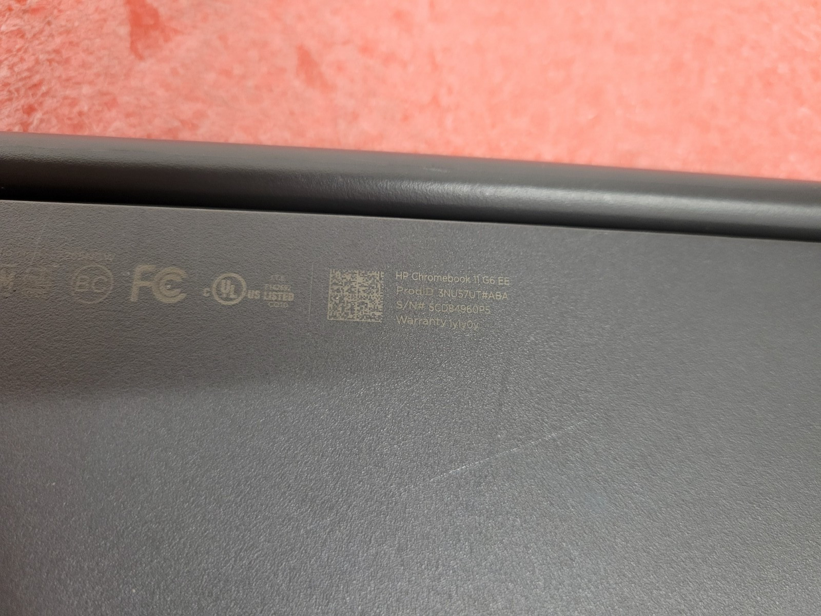 3x HP Chromebook 11 G6 EE 4GB RAM 16GB SSD 3NU57UT#ABA | LP528