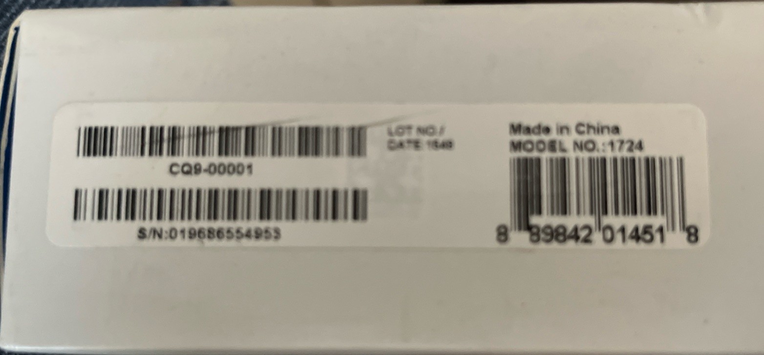 Microsoft Surface Pro 4 “Empty Box Only” Origjnal Preowned Great Shape B