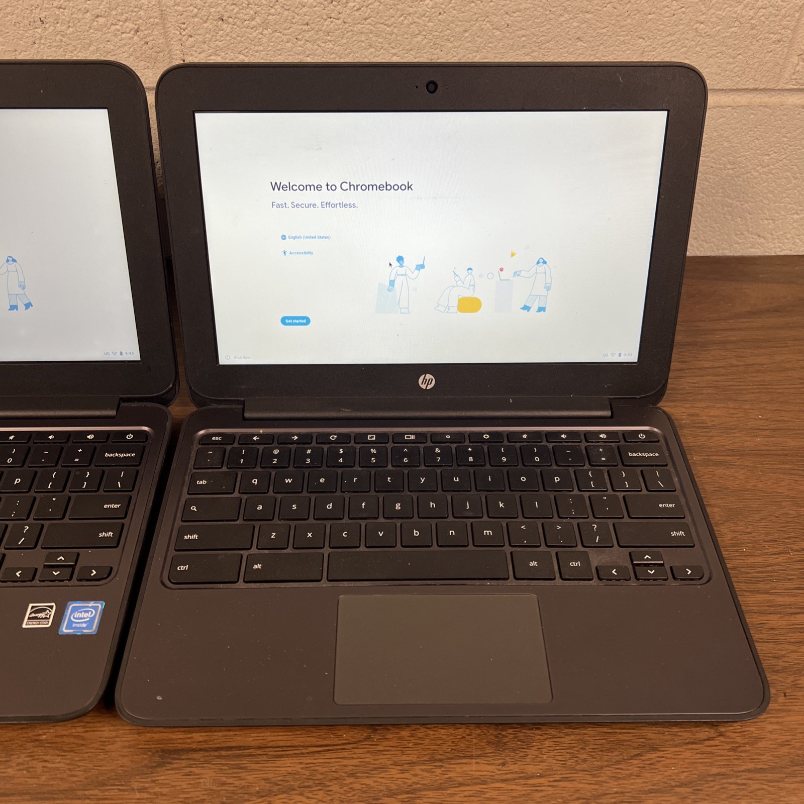 HP Chromebook 11 G4 11.6″ (N2840 – 4GB RAM – 16GB Storage) – Lot of 4