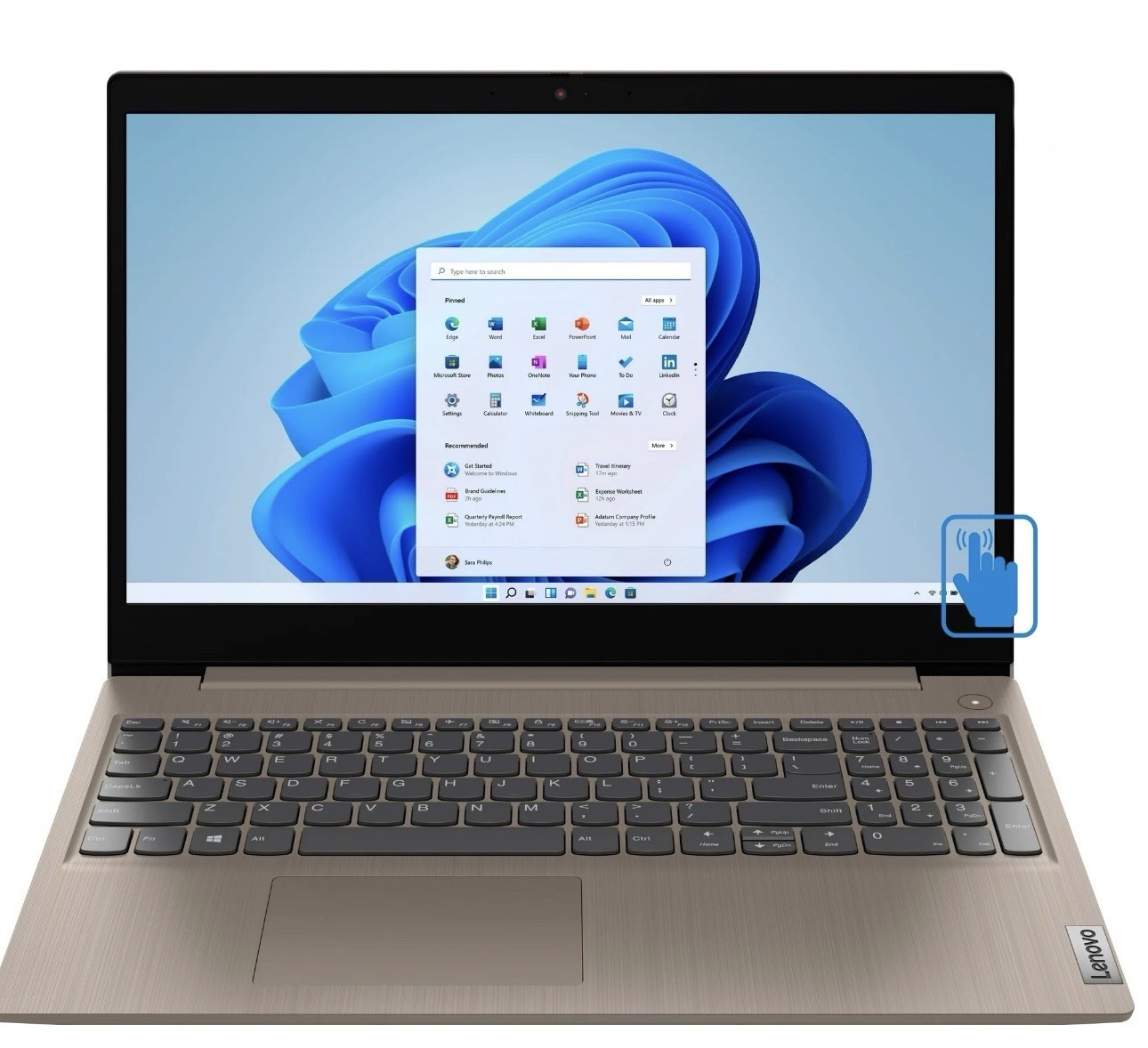 Lenovo IdeaPad 3 15IIL05 15.6″ Touch 8GB 256GB SSD Core i3-1005G1 Win11H, Silver
