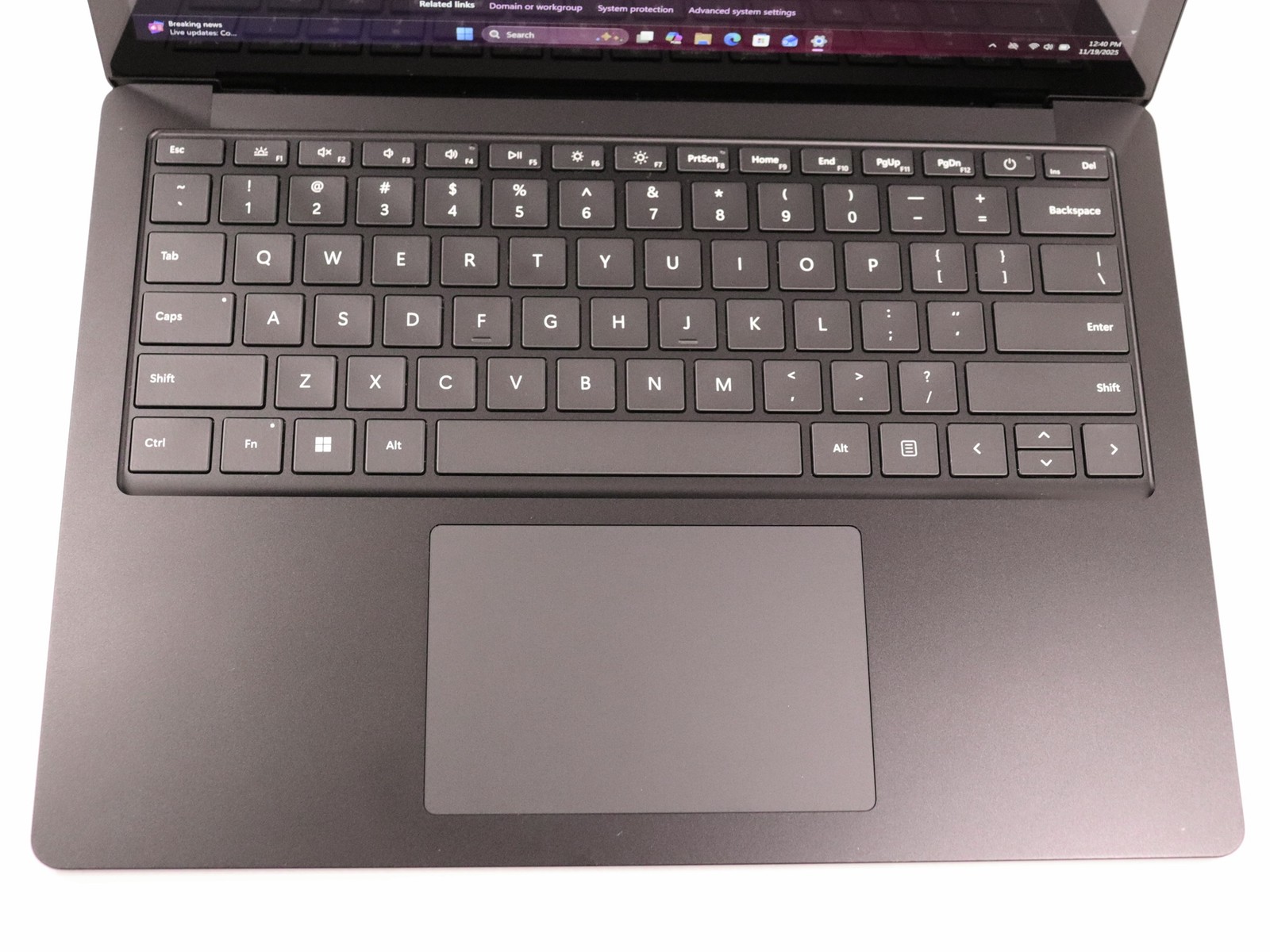 Microsoft Surface Laptop 5 1951 13.5″ Touch i7-1265U 16GB 256GB NVMe W11P As Is