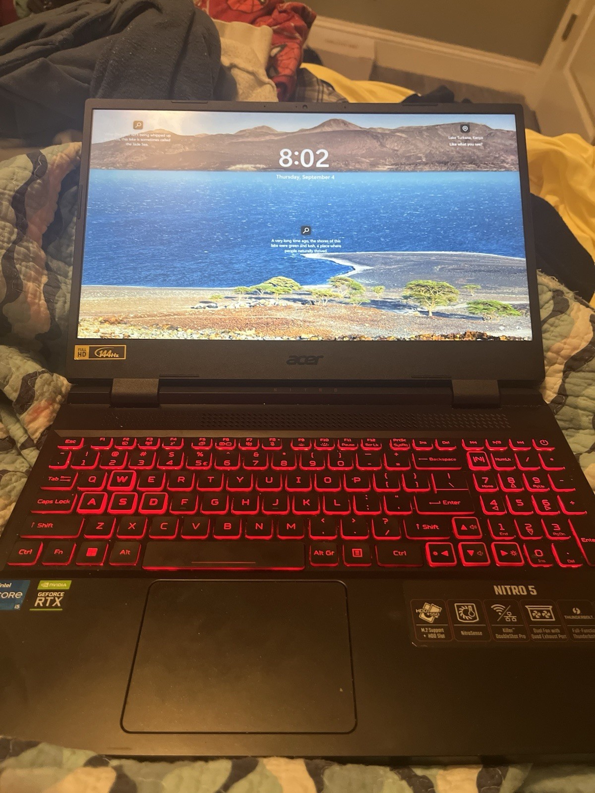 Acer Nitro 5 AN515 15.6″ (512GB SSD, Intel Core i5 9th Gen., 4.10 GHz, 8GB)…
