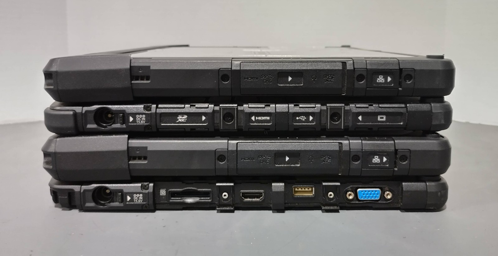 Panasonic Toughbook CF-33 12″ 2.4GHz i5-6300U 8GB RAM 256GB SSD No OS Lot of 2
