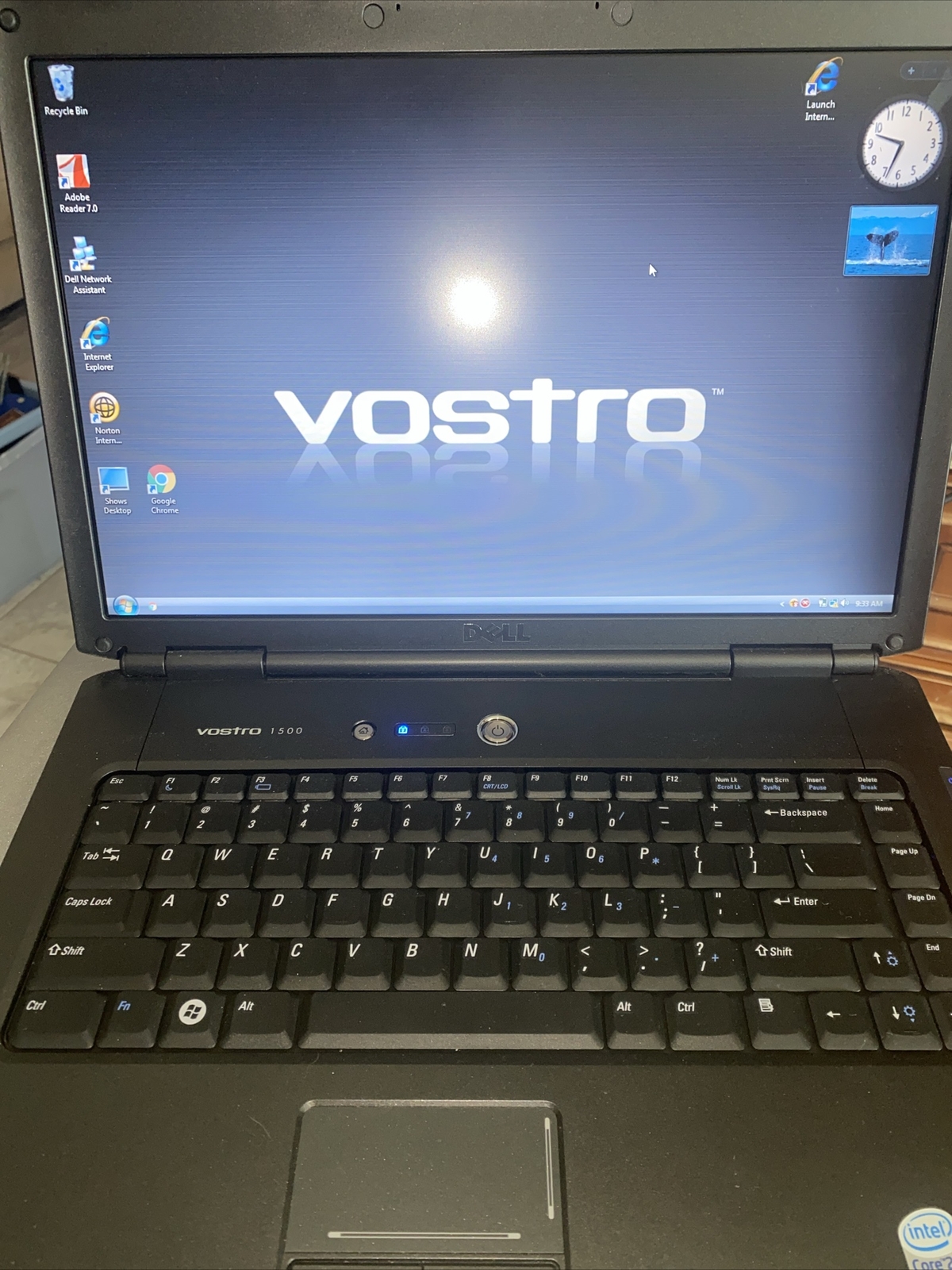 Dell Bistro 1500 Model PP22L Laptop Works! Includes Adapter