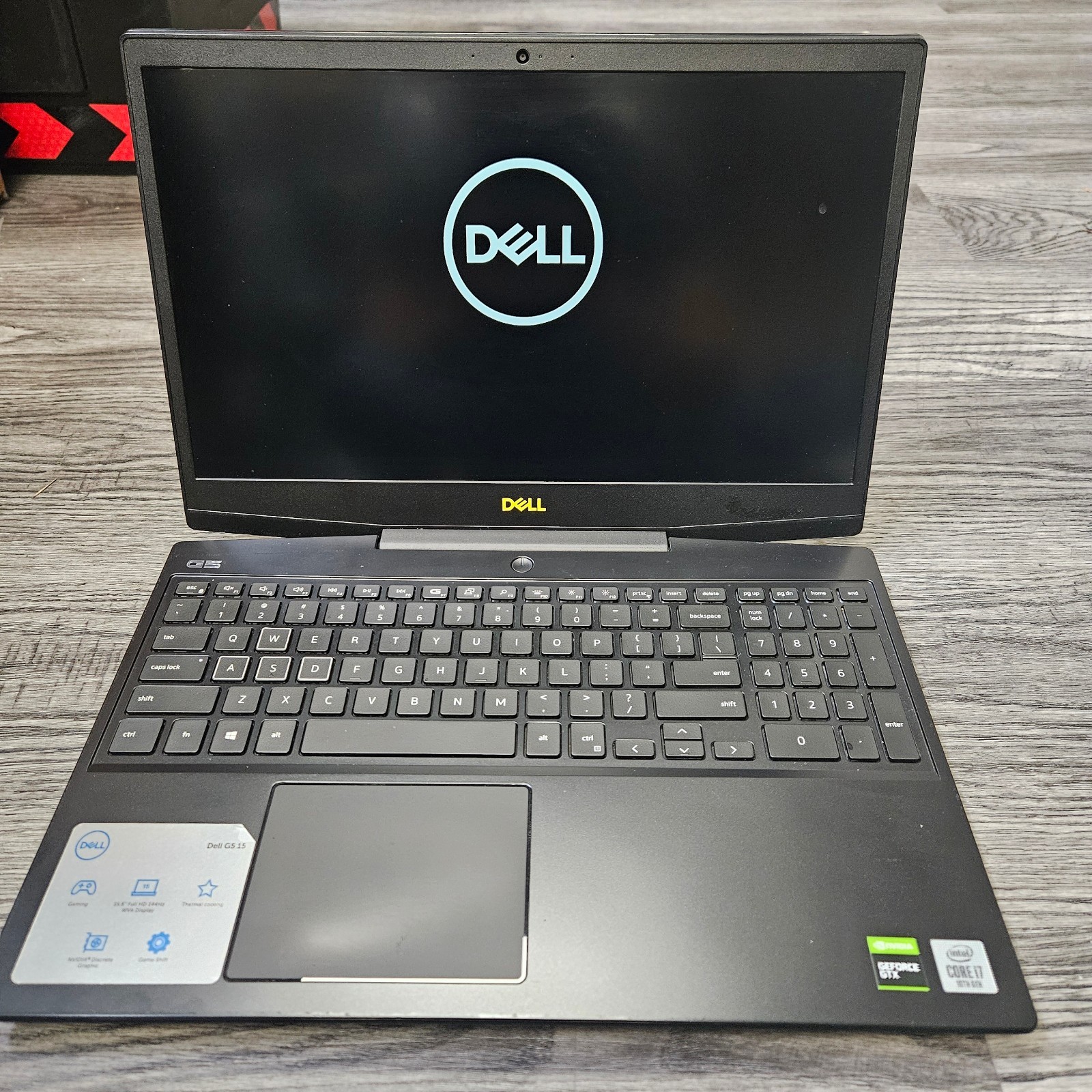 15″ Dell G5 5500, i7-10750H, 16GB, 512GB SSD, GTX 1660 Ti