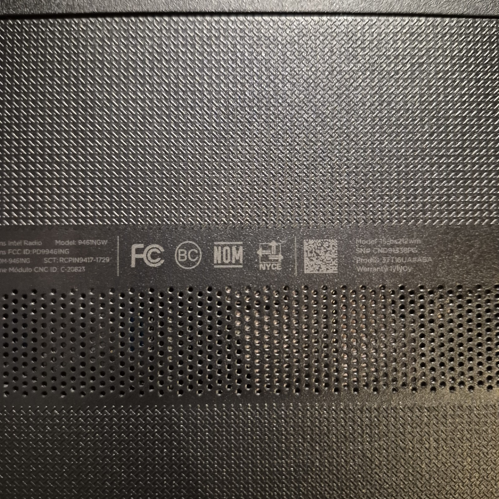 HP TPN-C129 Laptop For Parts Only