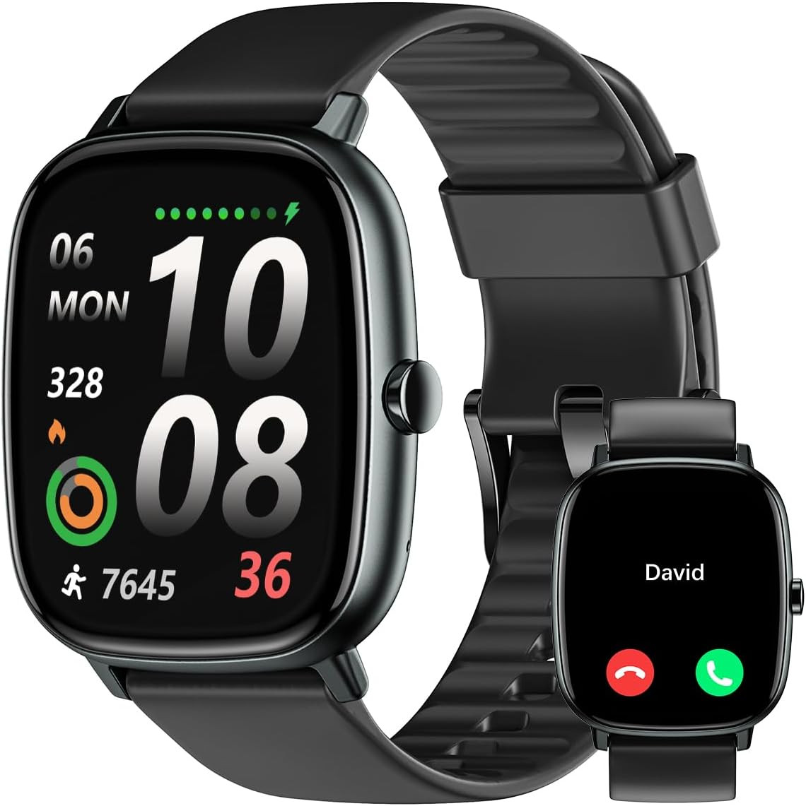 Smart Watches for Men Women with GPS Built-in, Answer/Make Calls, 1.95″ Smartwat