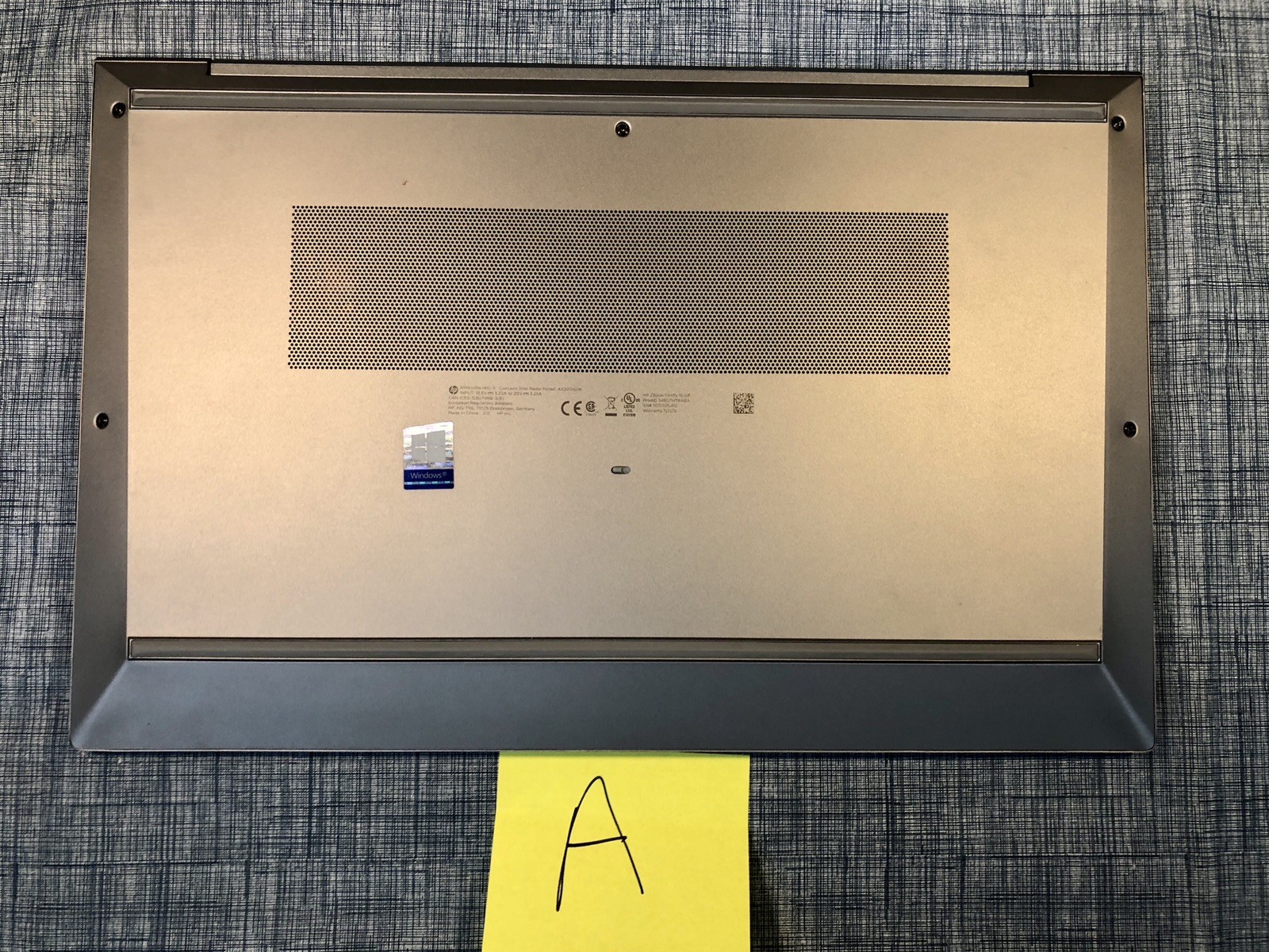 Lot 4 HP ZBook Firefly 15 G8 i7 11th Gen 16GB 512GB SSD No OS