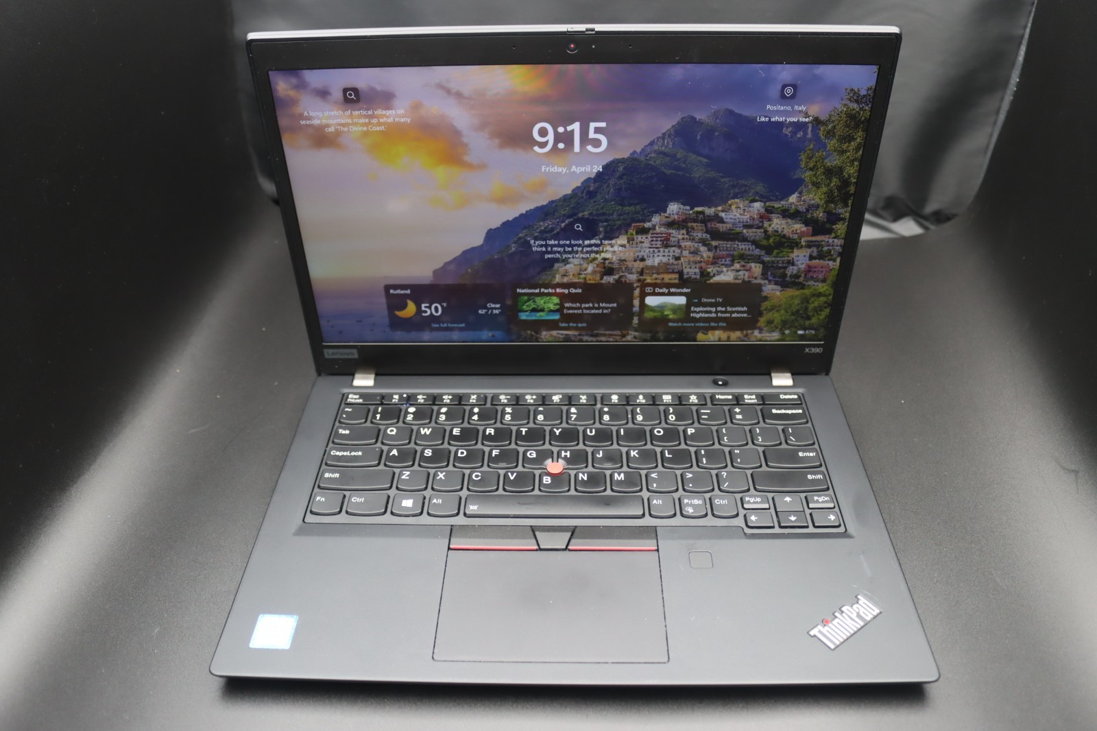Lenovo ThinkPad X390 13.3 inch (256GB, Intel i7 8th Gen. 8GB Ram) Touchscreen