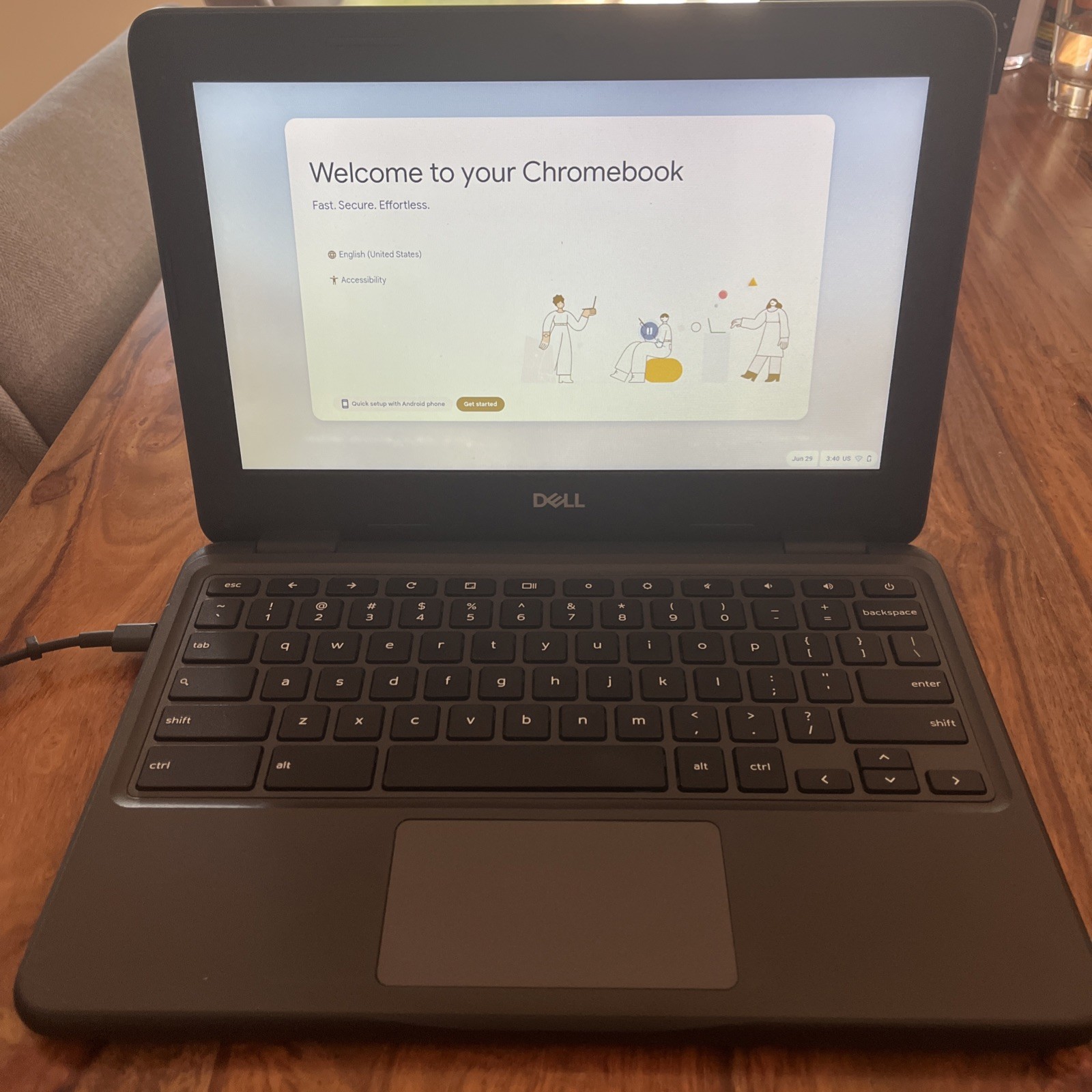 Dell Chromebook 3100 11.6” 32GB eMMC Intel Celeron N4020 1.1GHz 4GB RAM Touch