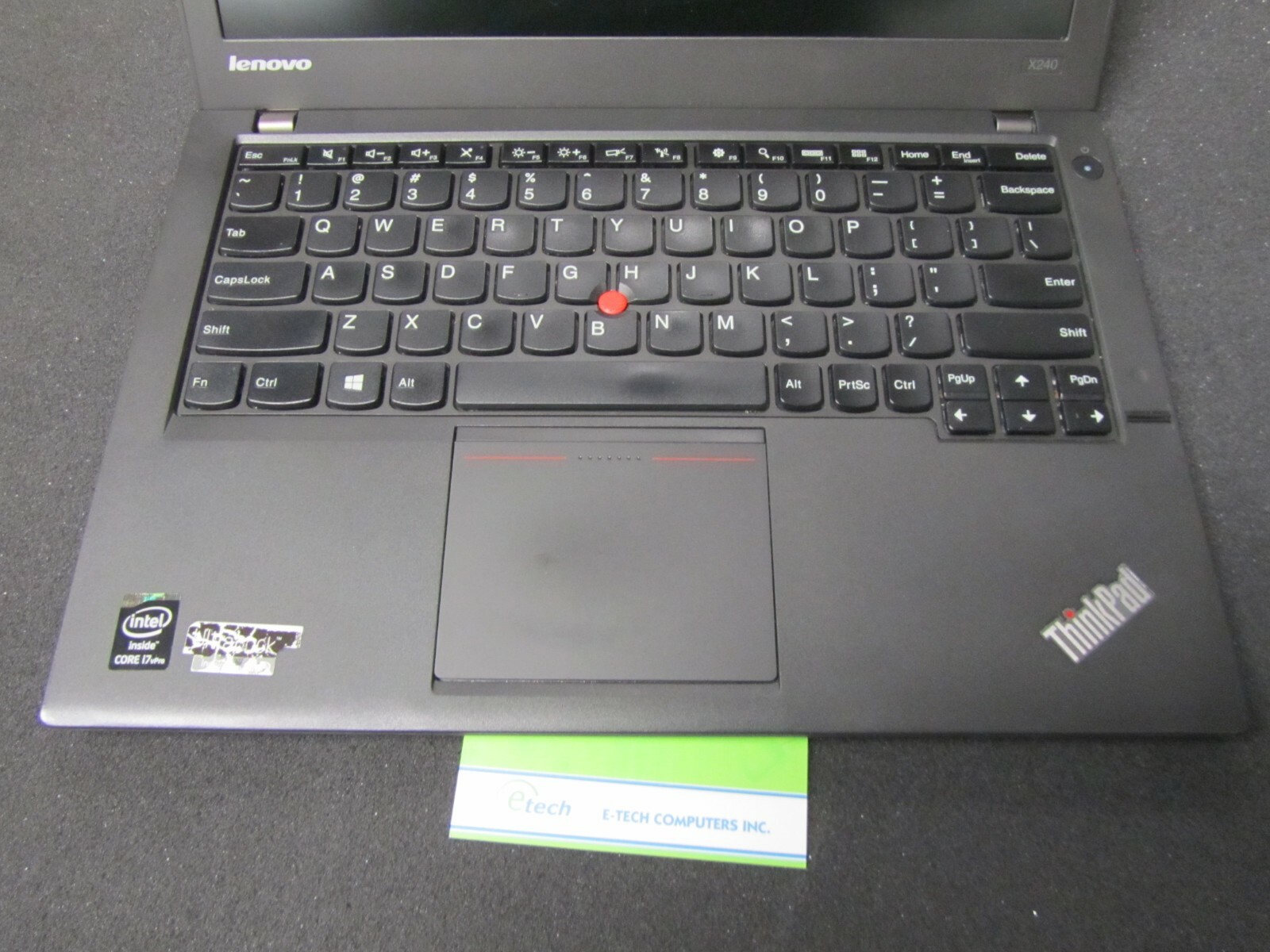 ThinkPad x240 i7-4600U 8GB 128GB SSD 12.5″ HD 1366×768 Win7 or Win10 Pro Great