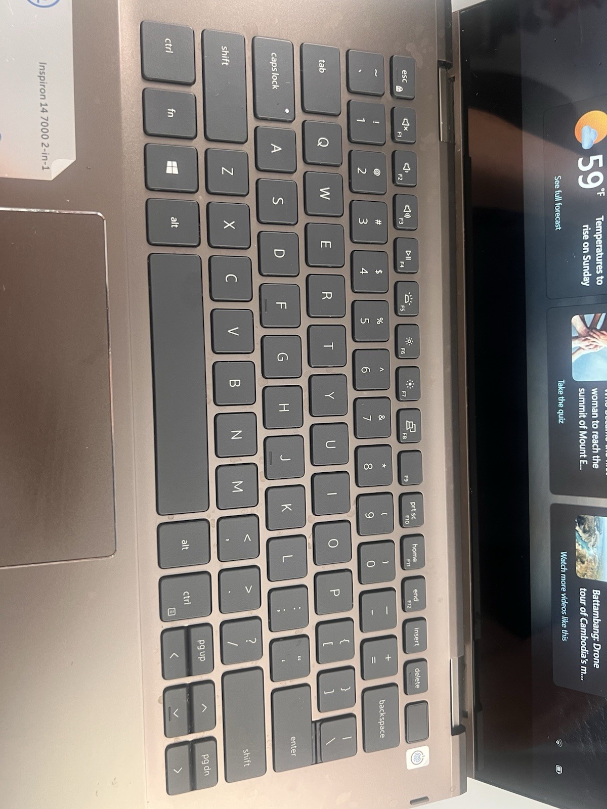 Dell Inspiron 7405 2-in-1 14″ Touch Ryzen 5 4500U 8GB RAM 256GB SSD Laptop WORKS