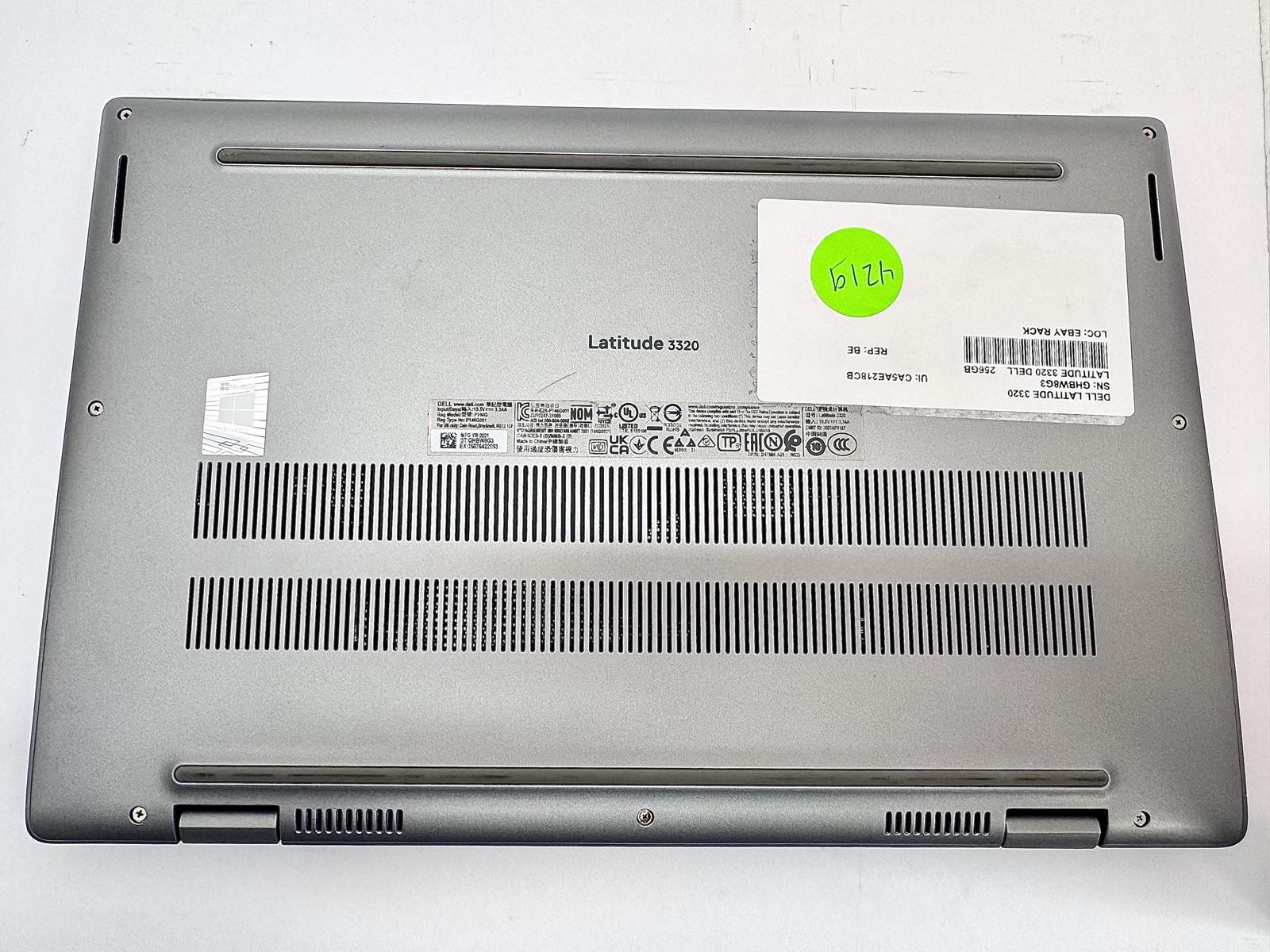 Dell Latitude 3320, 11th Gen Intel Core i7-1165G7 @ 2.80GHz, 8GB, 256GB NVMe
