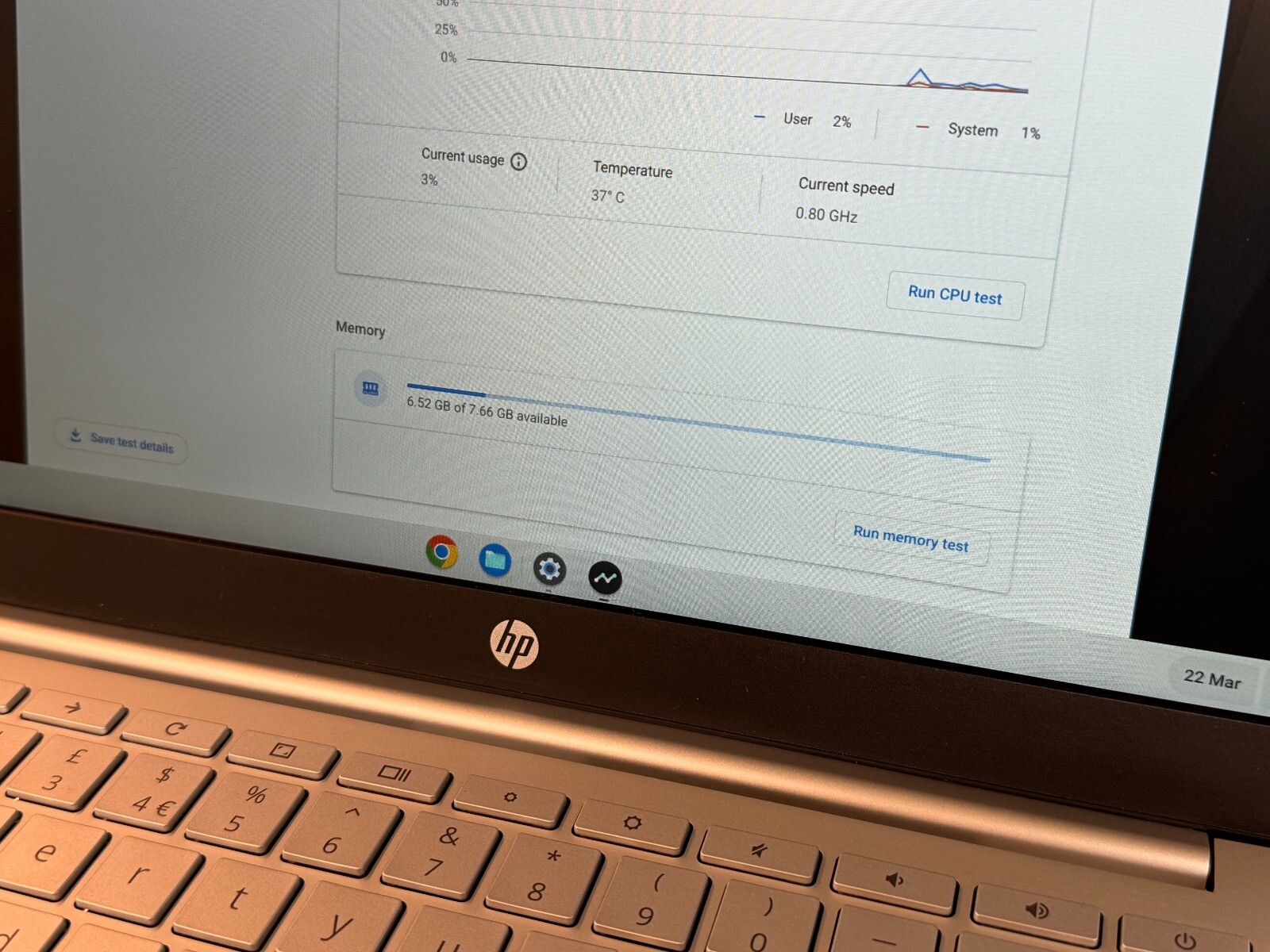 HP Pro c640 Chromebook Laptop Intel i5-10310U 1.70 / 8GB RAM / 64GB SSD / Touch