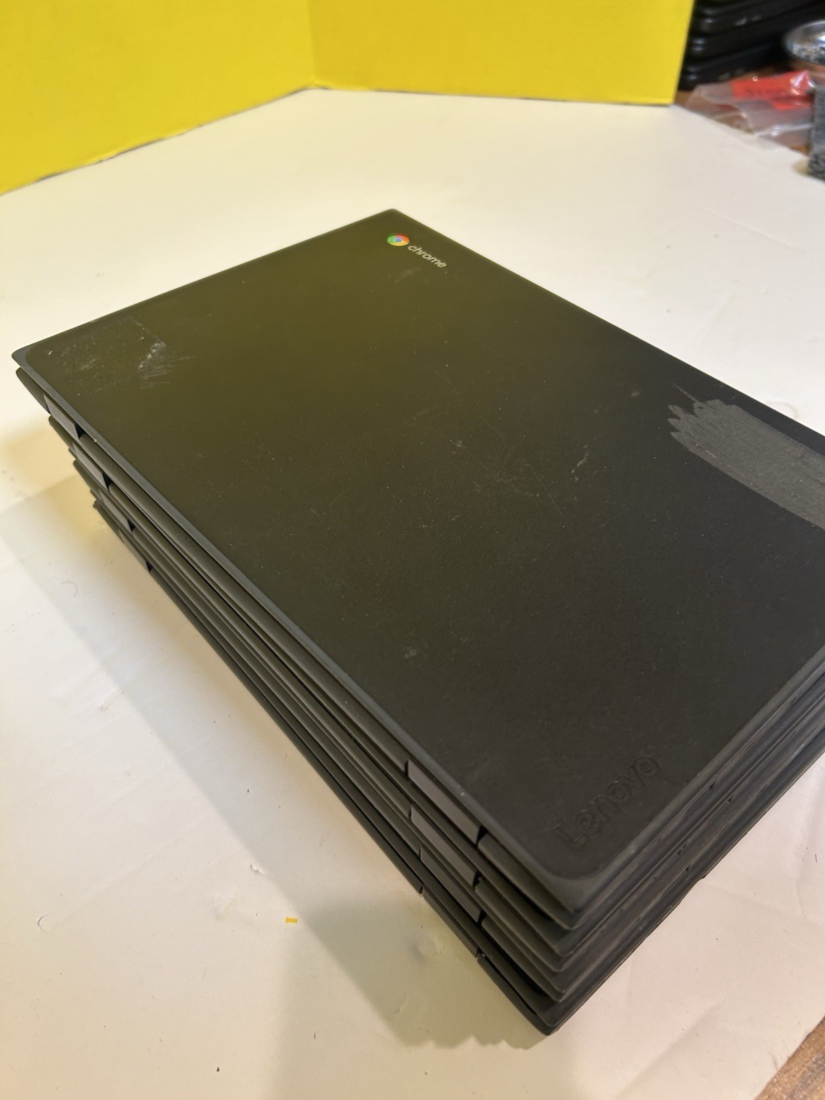 Lot of 4 Lenovo 100e Chromebook 2nd Gen MTK 4GB 32GB For Parts Rep