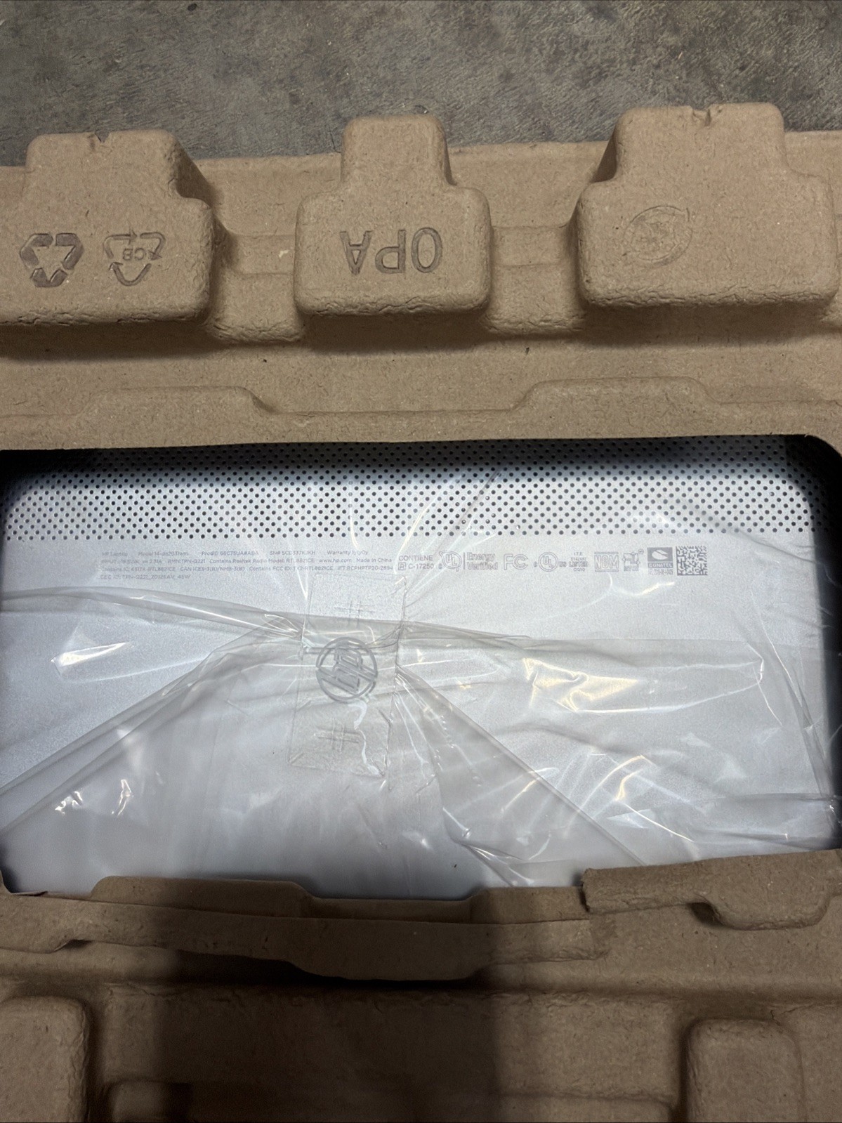 BRAND NEW HP 14dq2031wm 14″ HD i31115G4 3GHz Intel UHD Graphic 600 4GB RAM 128GB