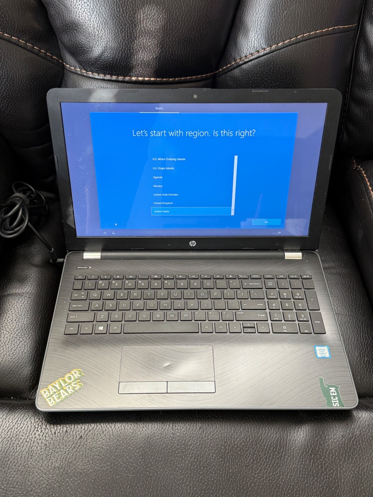 IOB Powers on/Factory Reset 2018 HP 15.6″ Pavilion Series Laptop Model: 3168NGW