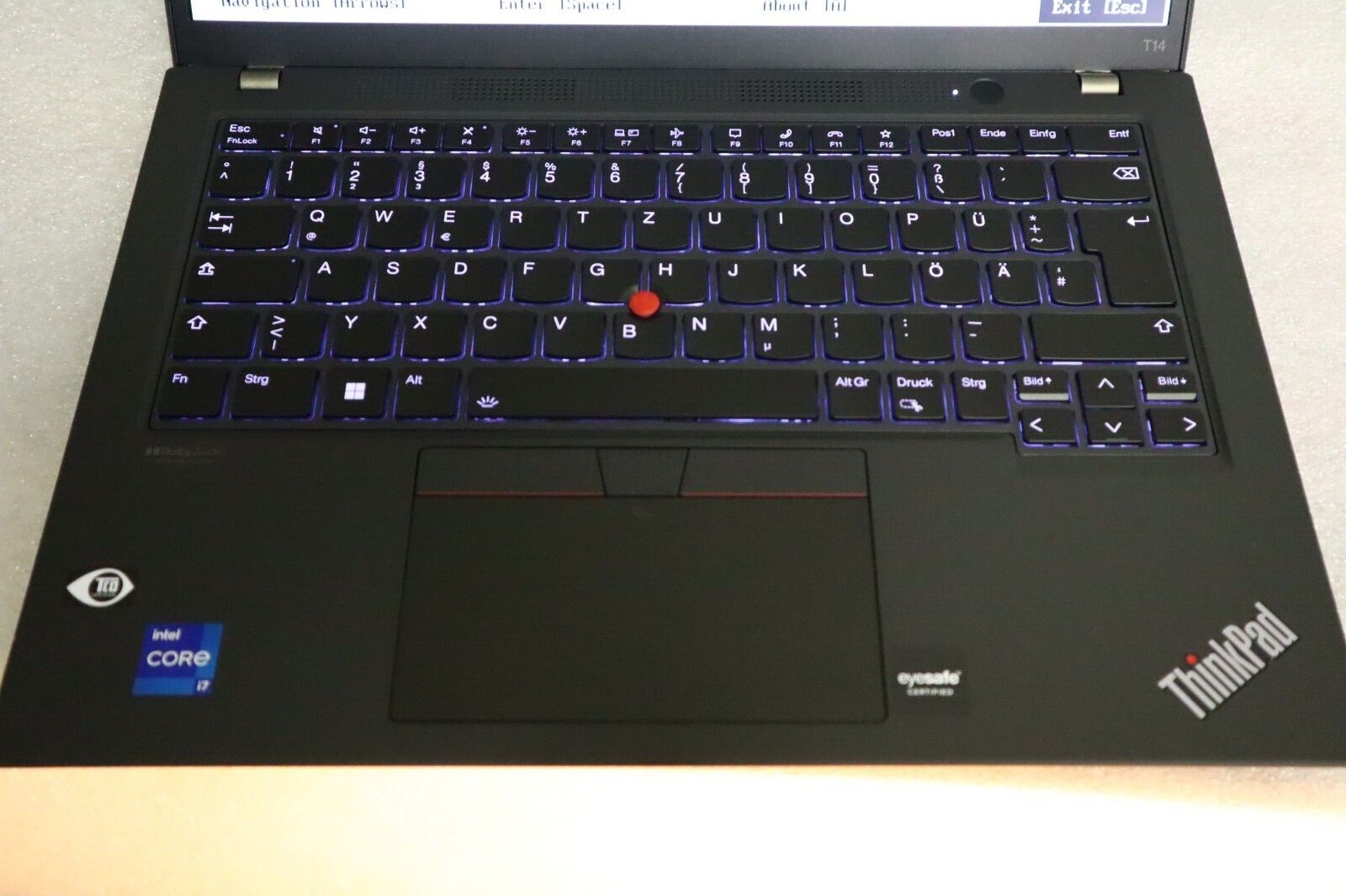 Lenovo Thinkpad T14 G3 I7-1260P 12-Core 32G 4TB Nvidia GeForce MX550 Lte Gar