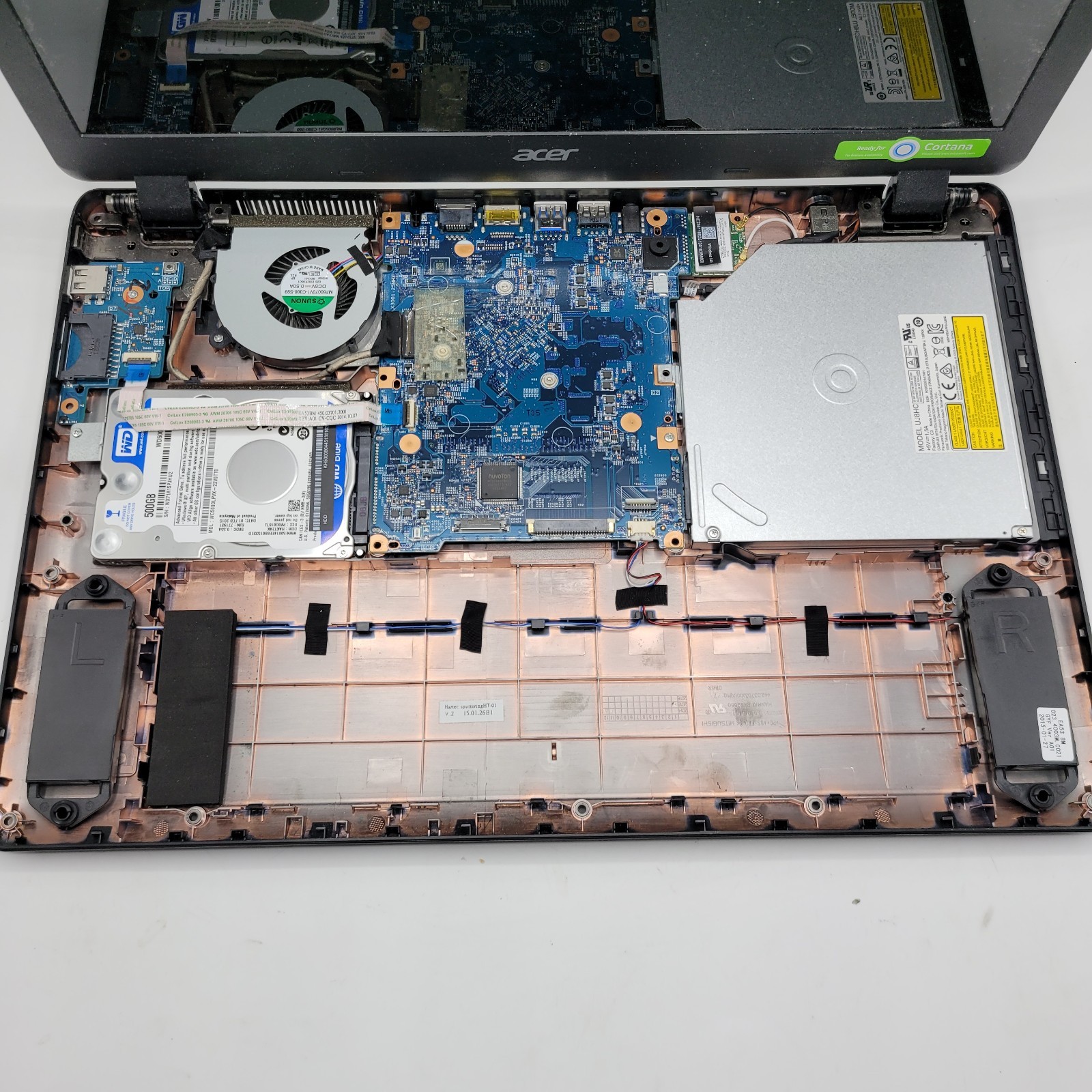 Acer Aspire E15 Start Intel Celeron No RAM 500GB HDD 15.6″ FOR PARTS