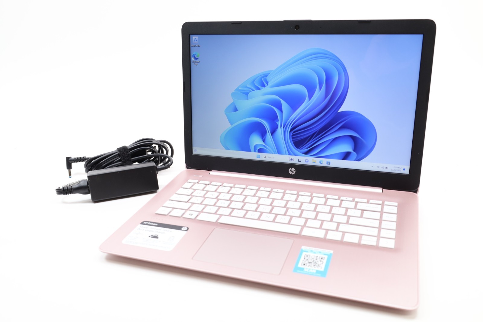 HP Stream 14″ HD Intel N4120 4GB RAM 64GB Pink Windows 11 S Mode + 1Yr Warranty