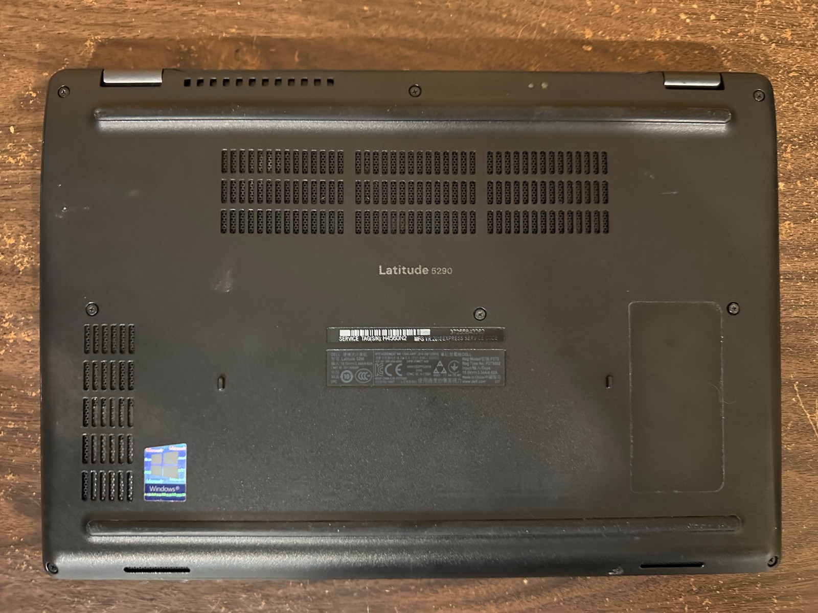 Dell Latitude 5290 i5 8250u 8GB RAM 256GB SSD NO OS/AC #04