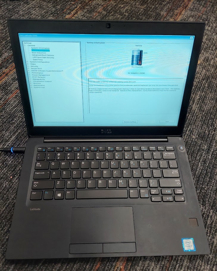 Dell Latitude 7280 i7-6600U NO RAM NO HDD/OS/AC/BATT #22