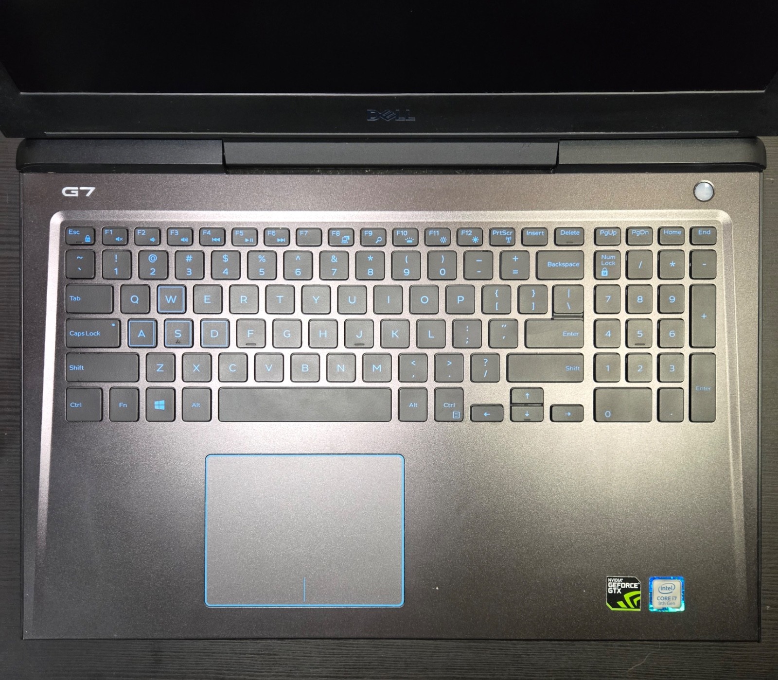 Dell G7 7588 i7-8750H 16GB 1TB NVMe 1TB HDD GTX 1060 Max-Q Win11 Gaming Laptop
