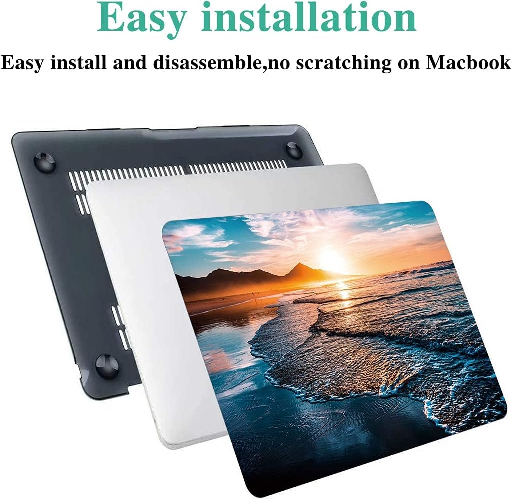 Compatible for MacBook Air 13 inch Case 2021 2020 2019 2018 M1 A2337 A2179 A1932