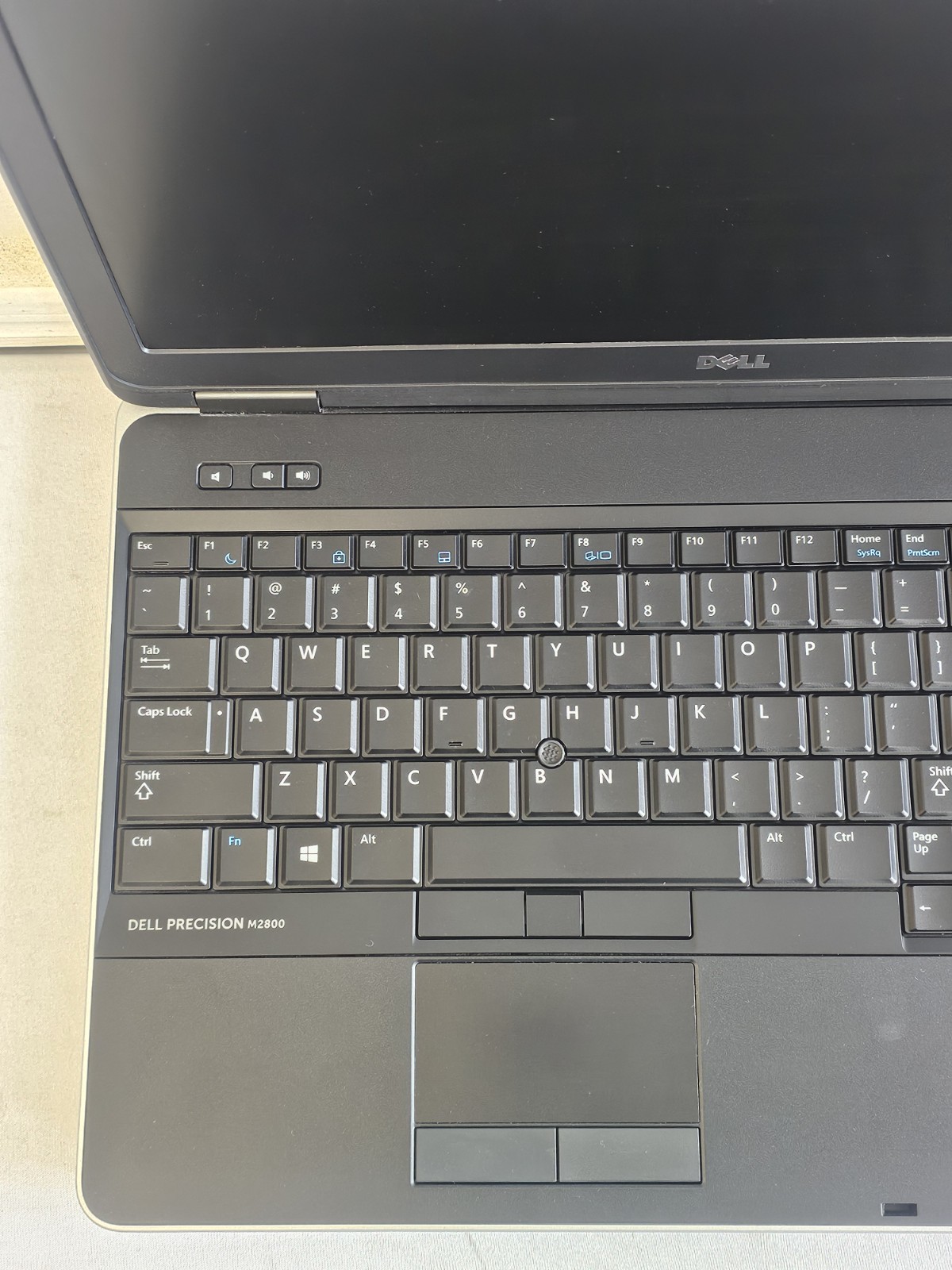 Dell Precision M2800 Laptop – Intel i7 – WON’T BOOT – BAD BATT – Parts – READ