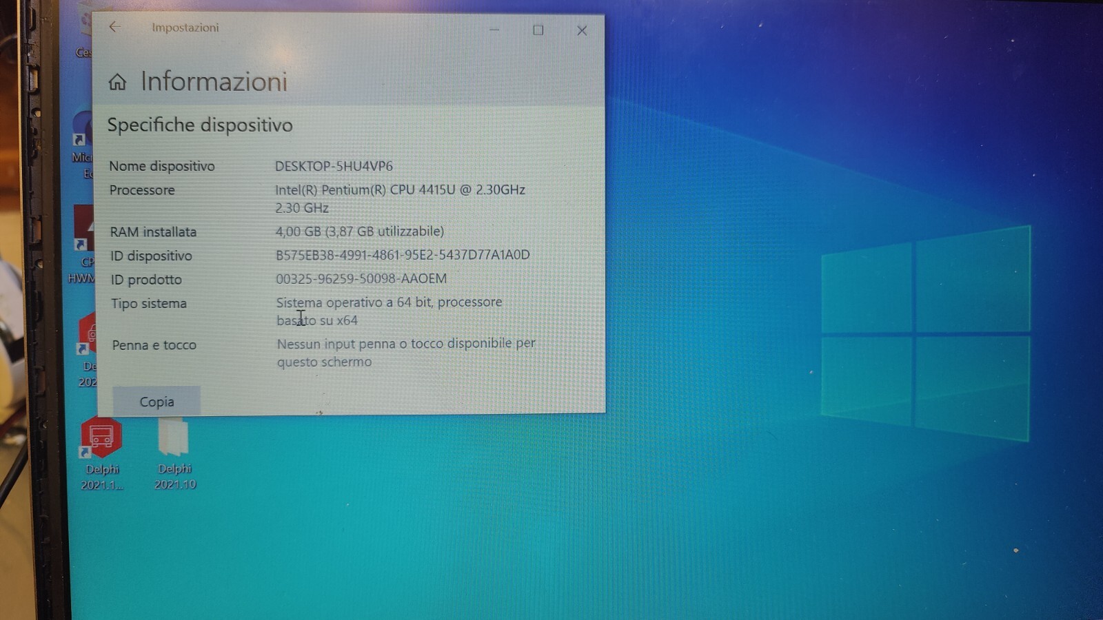 LENOVO 520-14 320S-14 SCHEDA MADRE LA-E541P INTEL 4415U INTEL HD 610