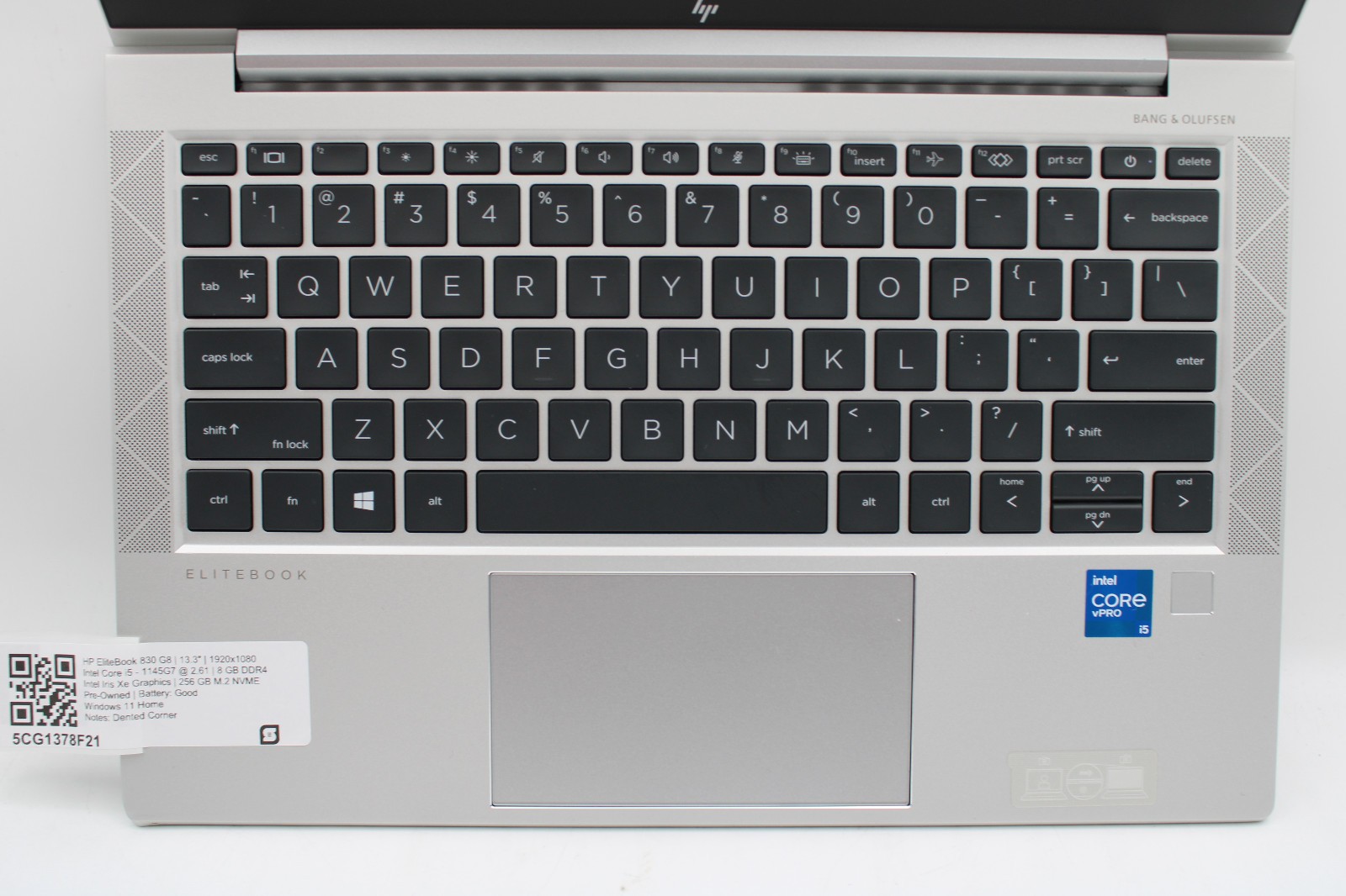 HP EliteBook 830 G8 _ i5-1145G7 @ 2.6 GHz _ 8GB RAM _ 256GB SSD _ W11H
