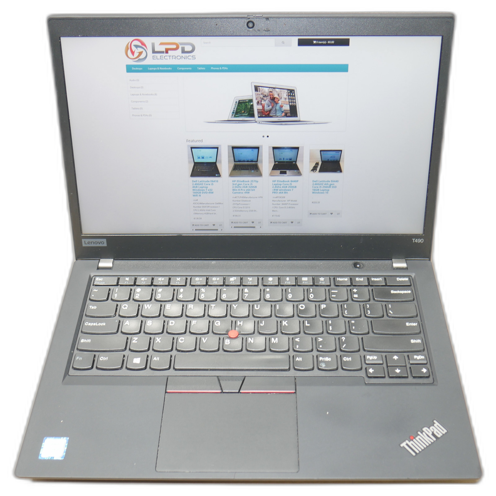 LENOVO ThinkPad T490 Intel Core i5-8365U 1.60GHz 16 GB 256GB SSD 14″ Win11Pro KL