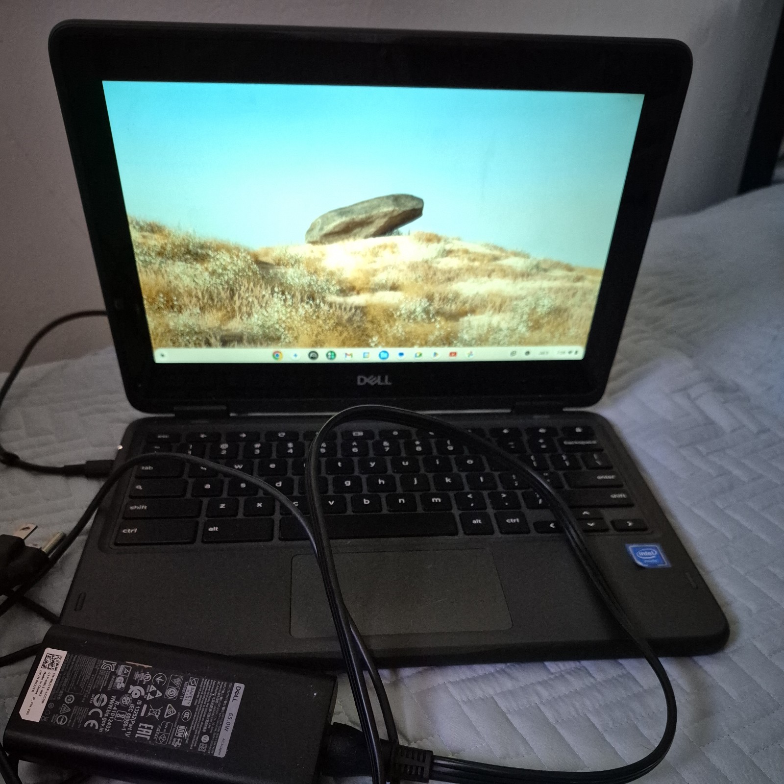 Dell Chromebook 3100 2in1 Touch Screen Intel Celeron 4GB RAM 32GB Touchscreen !!