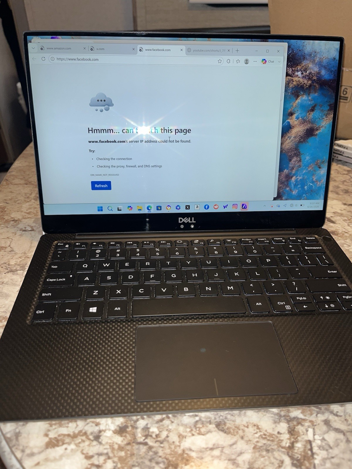 Dell XPS 13 9370 Silver 4K TOUCH i7-8550U 1.80GHz 16GB RAM 512GB SSD Good