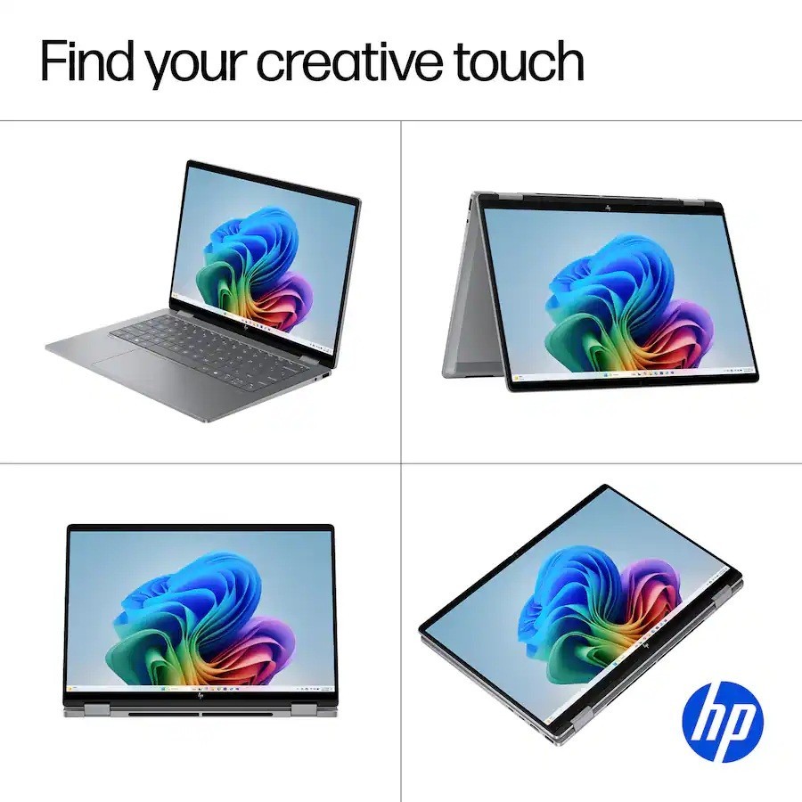 HP OmniBook X Flip 14-fk0008ca Laptop PC 14″ 3K OLED Touch U7 32GB 1TB SSD W11