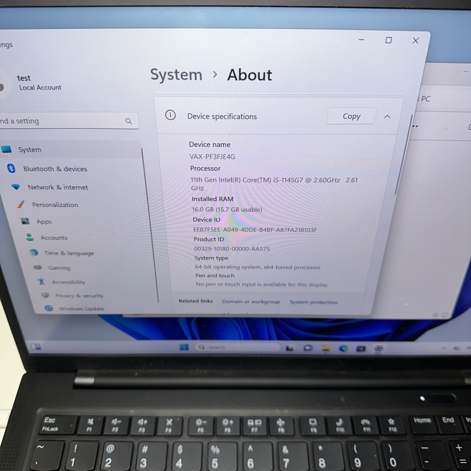 Lenovo ThinkPad X1 Carbon Gen 9, 14.0″, i5-1145G7, 16GB RAM, 512GB SSD, W11 Pro
