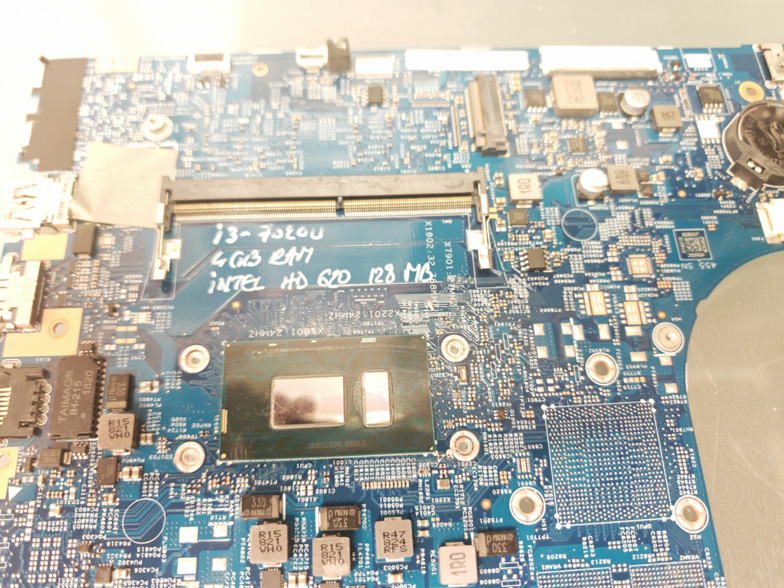LENOVO V130-15 MOTHERBOARD 448.0DC04.003M INTEL I3-7020U HD 620 4GB RAM