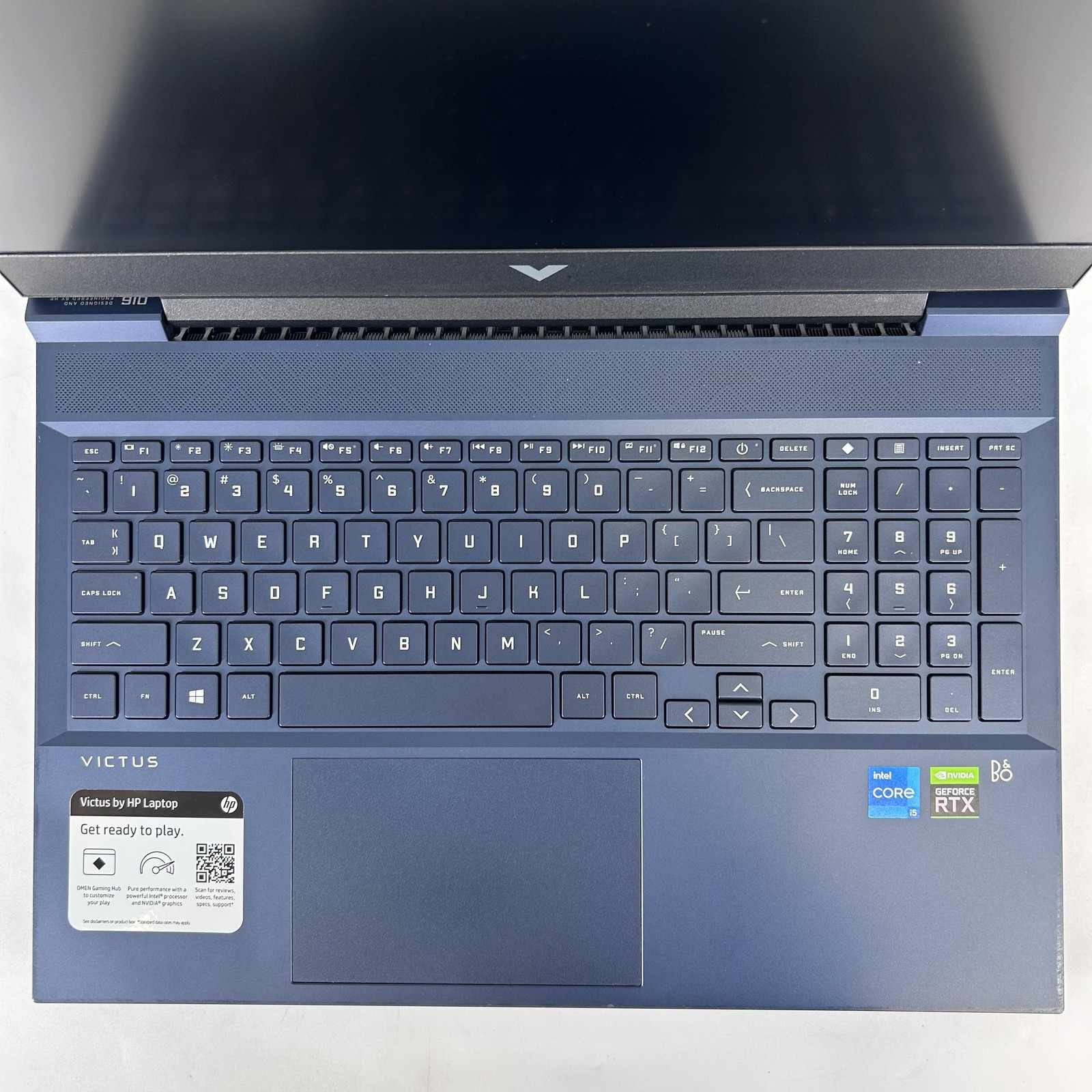 HP Victus Gaming 16.1 FHD i5-11400H 2.70GHz 16GB 256GB SSD NVIDIA RTX 3050 Good
