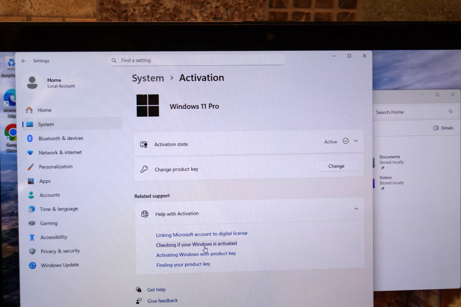 Active 25H2 Version WIN11 PRO Toshiba S55t-B5152 Gen5 i5@2.20GHz,8GB RAM,500GB