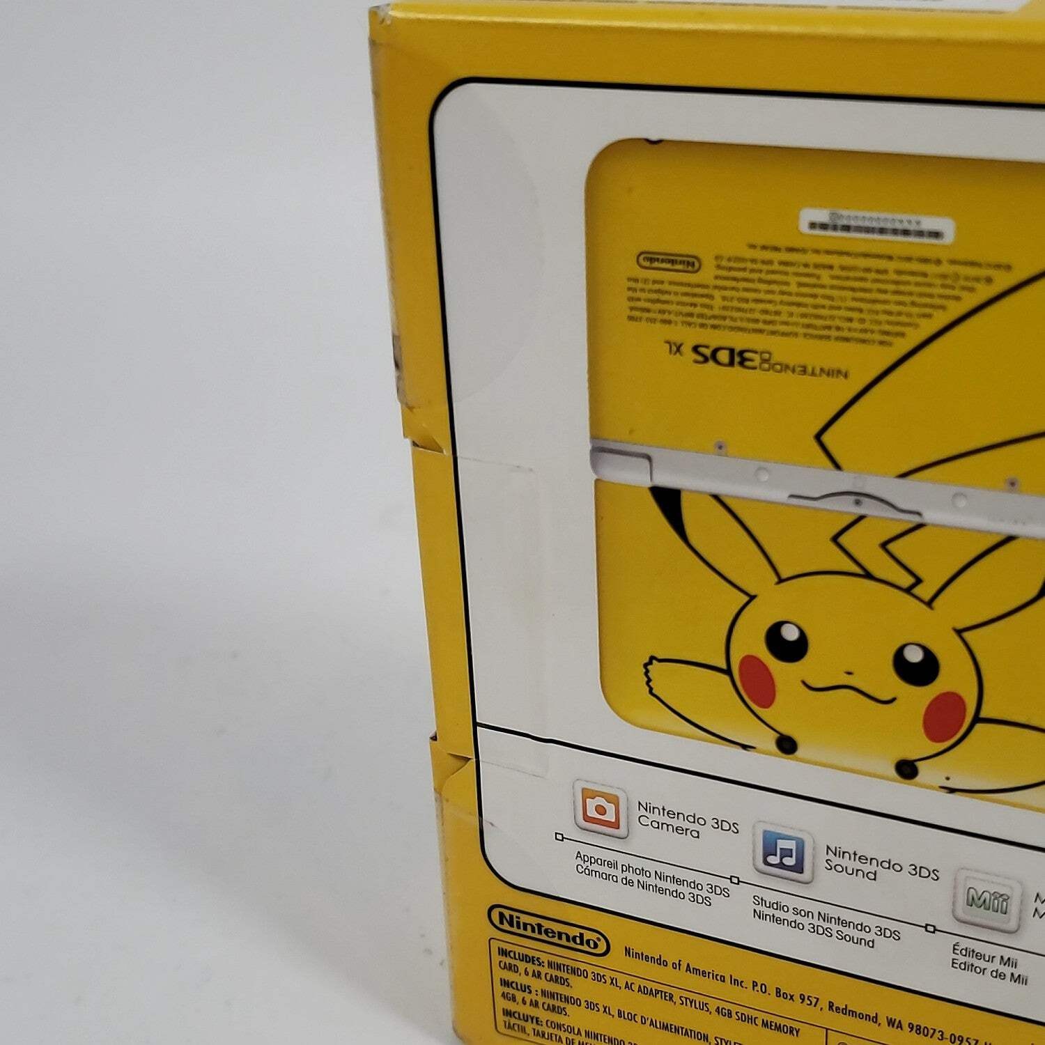 New Nintendo 3DS XL Handheld Game Console Yellow Pikachu Edition Factory Sealed