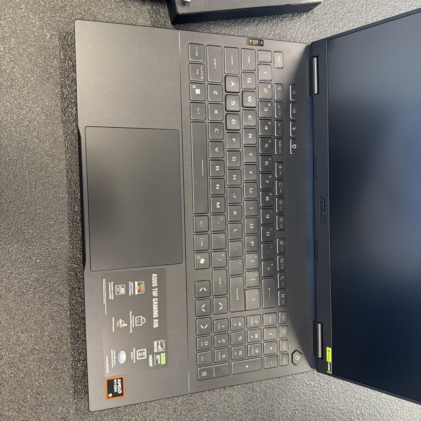 Asus TUF Gaming A16 FA608 Ryzen 9 270 RTX 5070 32GB 1TB Gaming Laptop w/ Charger