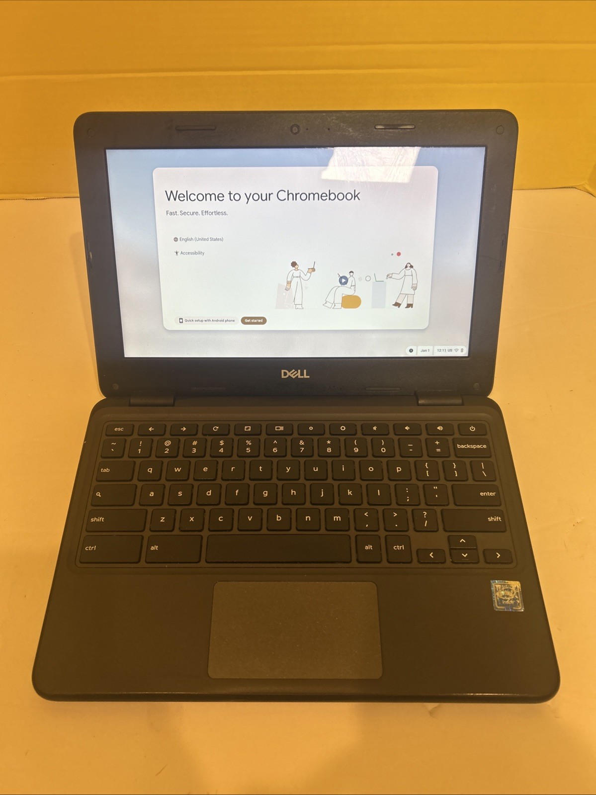 Dell Chromebook 3100 Touchscreen Bezel details Tested Working