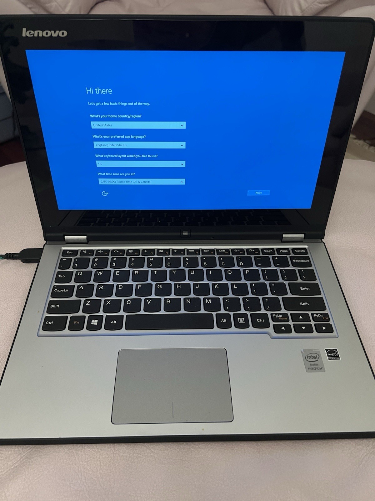 Lenovo Yoga 2 11 Laptop 11″ Intel Pentium N3520 2.16GHz 4GB RAM 20332